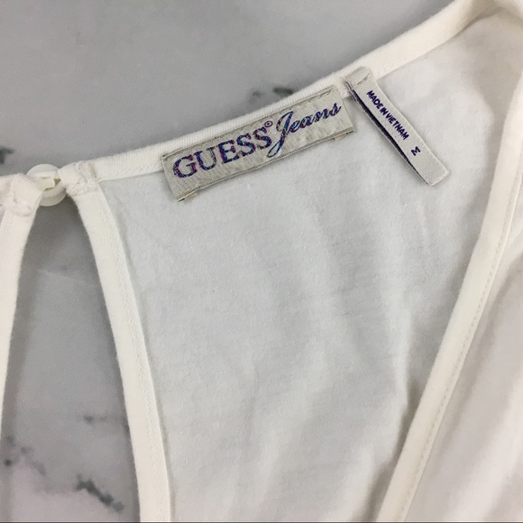 Guess White Tank - Picture 5 of 5